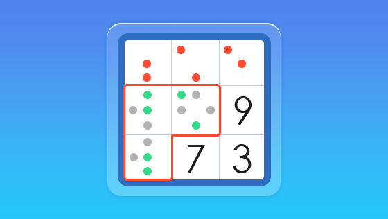 sudoku app with auto candidate mode